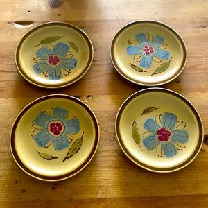 Japanese Hearthside Stoneware Salad Plates